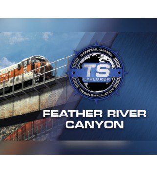Train Simulator Classic - Feather River Canyon Route Add-On DLC Steam Key GLOBAL